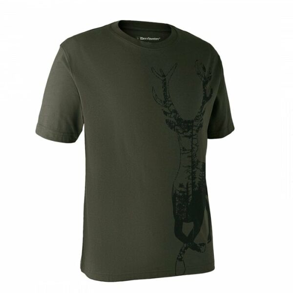 DEERHUNTER T-shirt Geyik Desenli