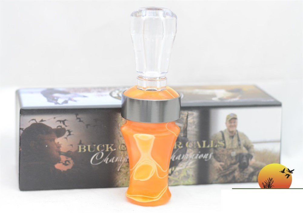 BUCK GARDNER SWİRL ORANGE PEARL - CLEAR ÖRDEK ÇAĞRI DÜDÜĞÜ