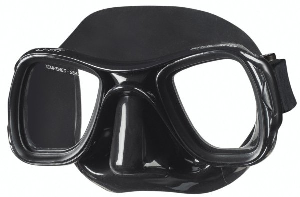 SEAC SUB MASKE U-FIT (SIYAH SLK./ SIYAH CERCEVE)