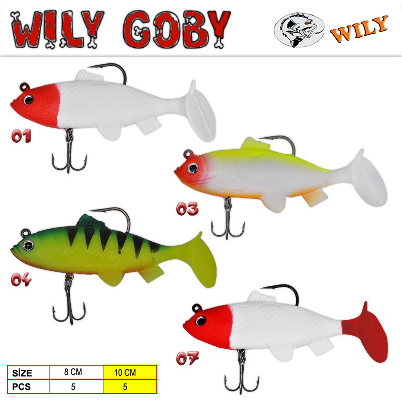 Wily Goby Sazan Silikon 10 cm 30 gr