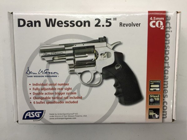 ASG Dan Wesson 2.5'' Revolver Havalı Tabanca