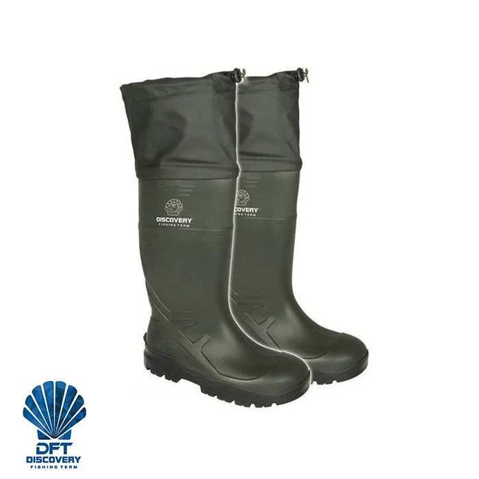 DFT Hunter Green Boots Yeşil Çizme No: 47