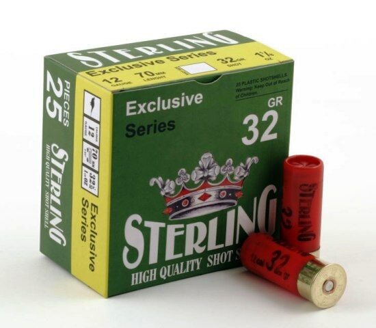 Sterling 32 Gr. 12 Kalibre Fişek