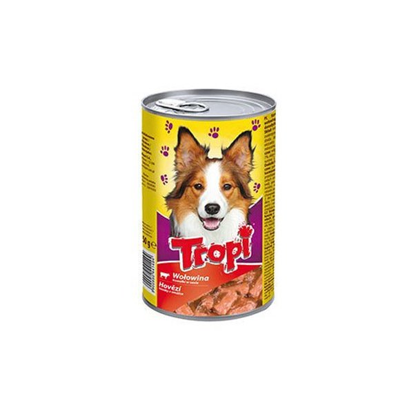 Tropi Köpek Konserve Biftekli 415 Gr