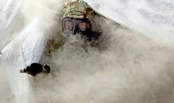 MKE yapımı Türk Askeri, Kimyasal'a karşı askeri savaş Tam Yüz Gaz Maskesi