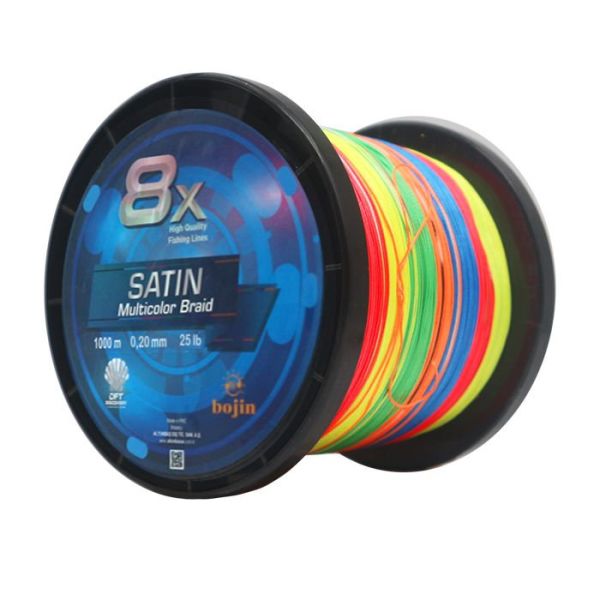 DFT Bojin 8X Satin M.Color İp Misina  0.20mm 1000m