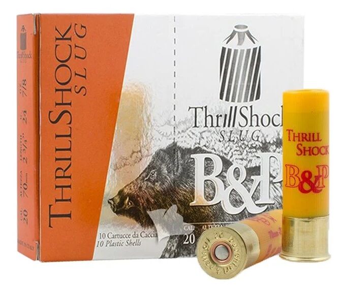 B&P THRILL SHOCK SLUG TEK KURŞUN - 20 CAL.