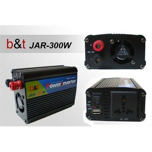 BT-300W 24V-220V Dönüştürücü Power Inverter Usb li