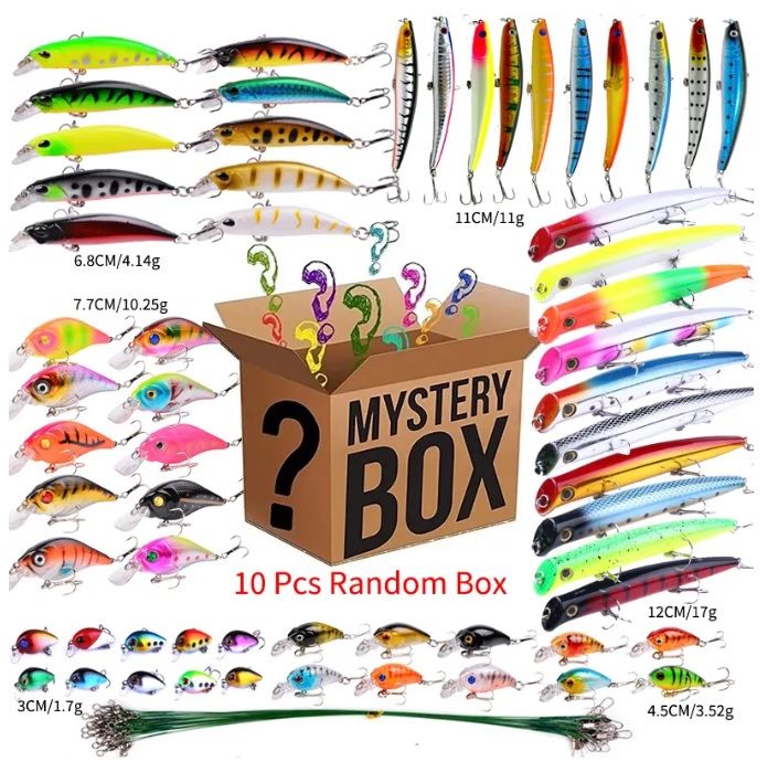 Karışık Süpriz Hediyeli Random Box Rapala 10 Adet