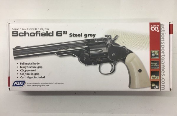 ASG Schofield 6'' Füme Toplu Havalı Tabanca