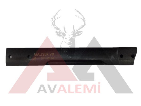 Mauser 98 20 Moa Çelik Pikatinli Ray