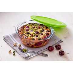 Pyrex 207P000 Yuvarlak Cam Saklama Kabı 1 LT