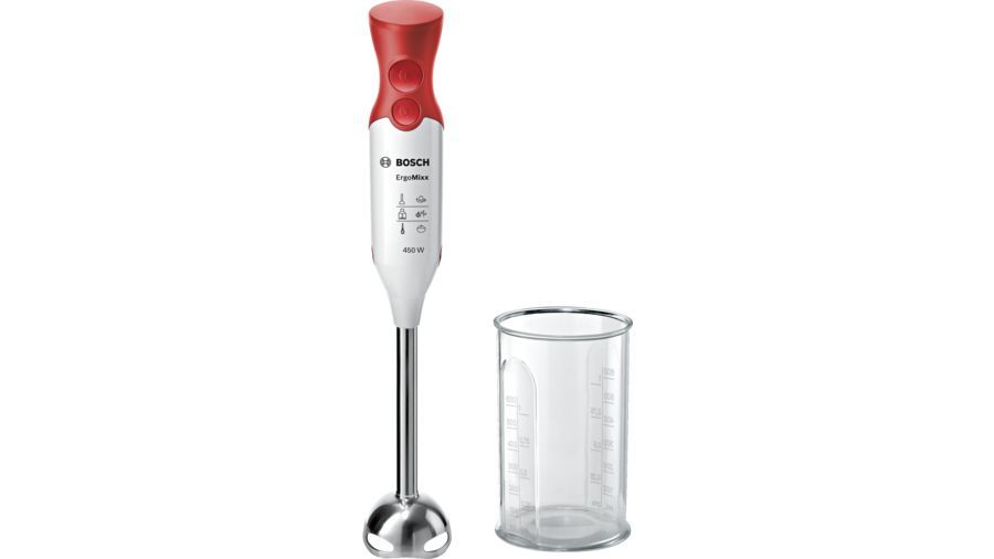 Bosch MSM64110 El Blenderı 450 Watt - Kırmızı / Beyaz