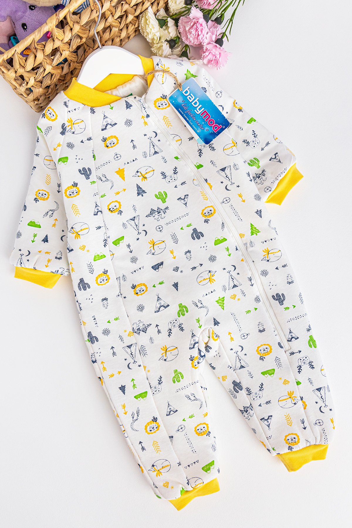 Aslan Temalı Erkek Bebek-Çocuk Uyku Tulumu