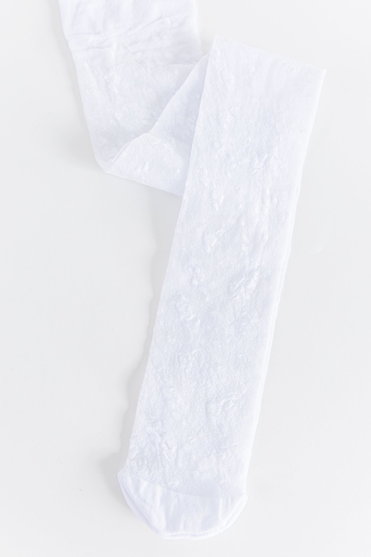 Gül Desenli Kız Çocuk Mus Külotlu Çorap