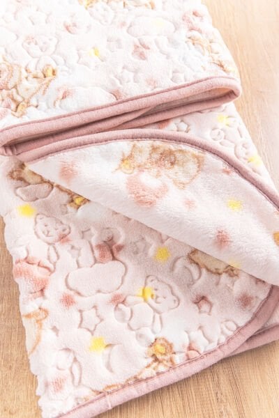 Ayıcık Figürlü Peluş  Kışlık Bebek Battaniye