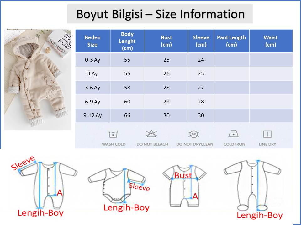 Ayıcık Figürlü Welsoft Peluş Astronot  Kışlık Kız Erkek Bebek Tulum
