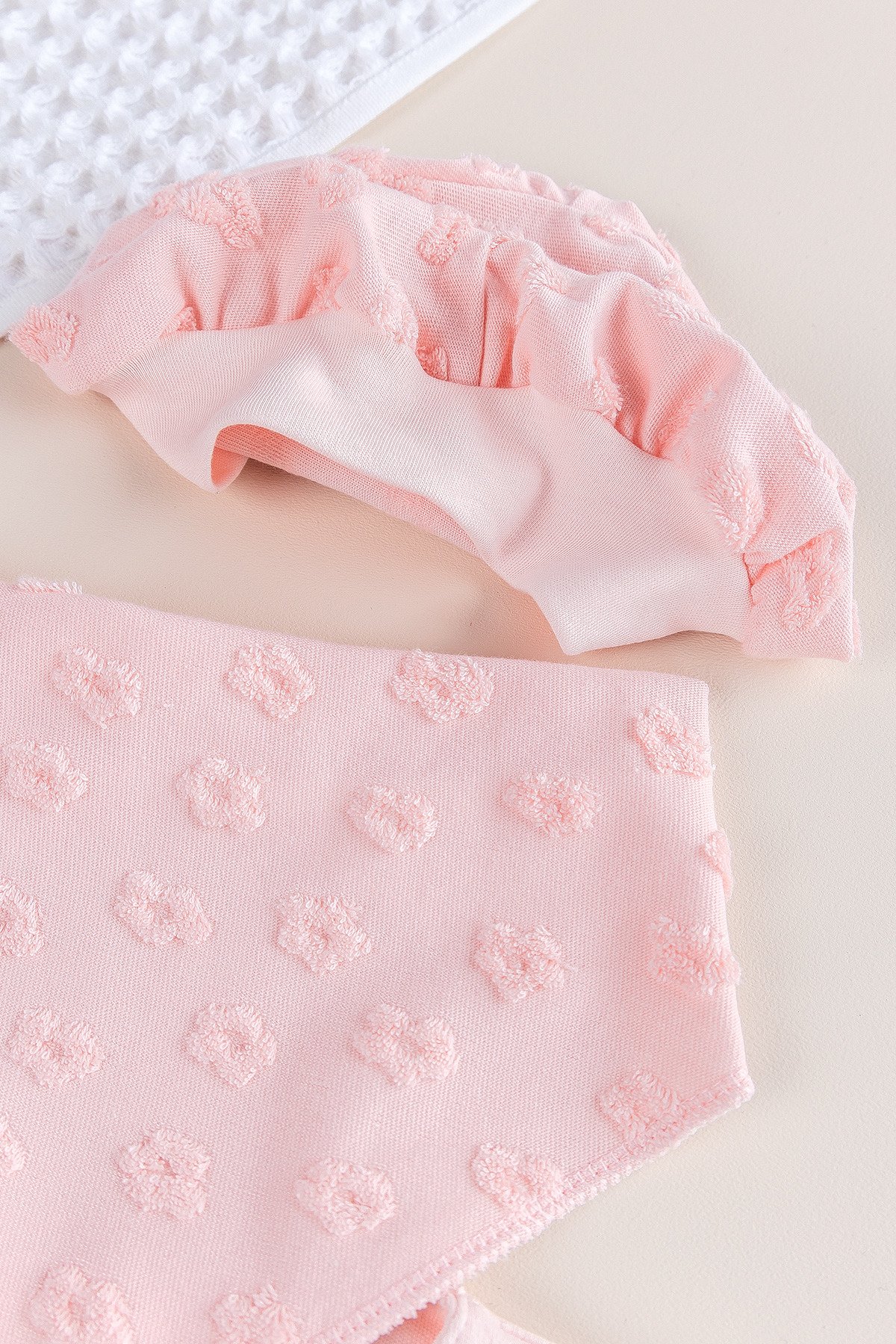 Güpürlü 8'li Kız bebek Hastane Çıkışı Bebek Takımı