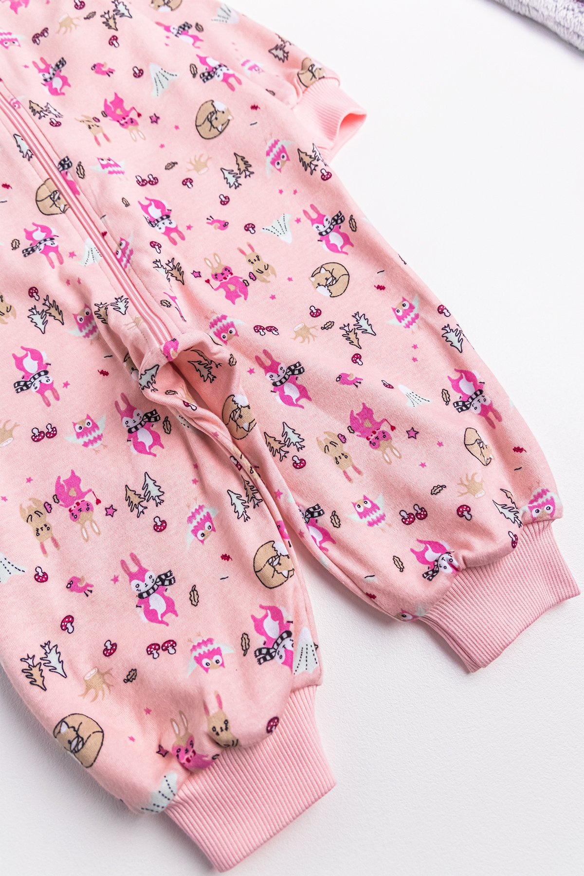 Sevimli Hayvanlar Kız Çocuk Uyku Tulumu