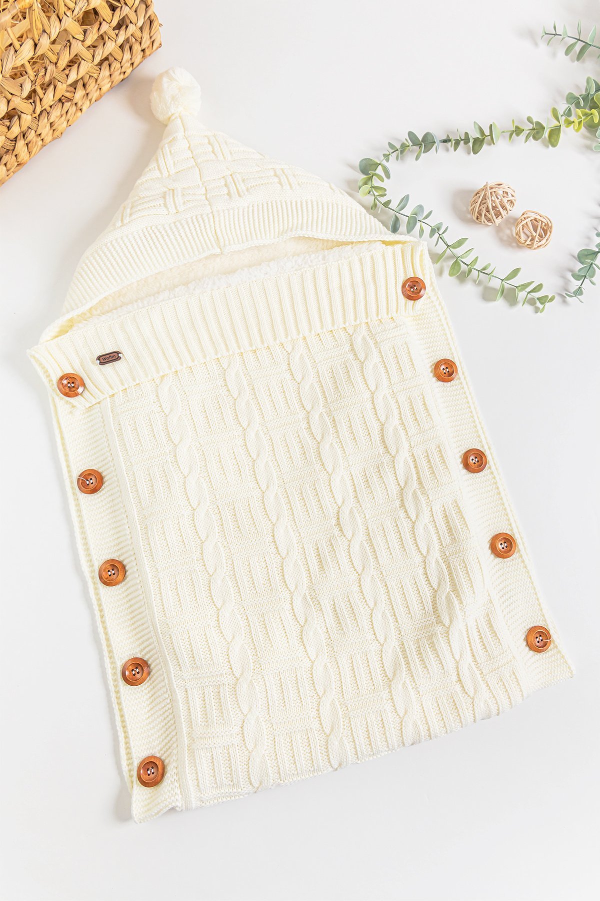 Welsoft Bebek Kundak Triko Bebek Battaniye