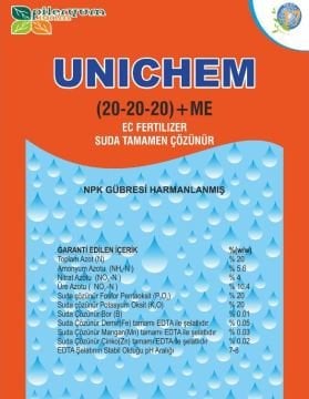 Unıchem 16-8-24+ME NPK Gübre 1 Kg