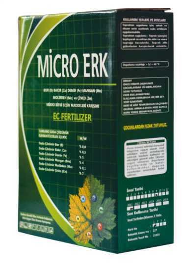 Micro Erk Mikro Besin Maddeleri Karışımı 5 Kg