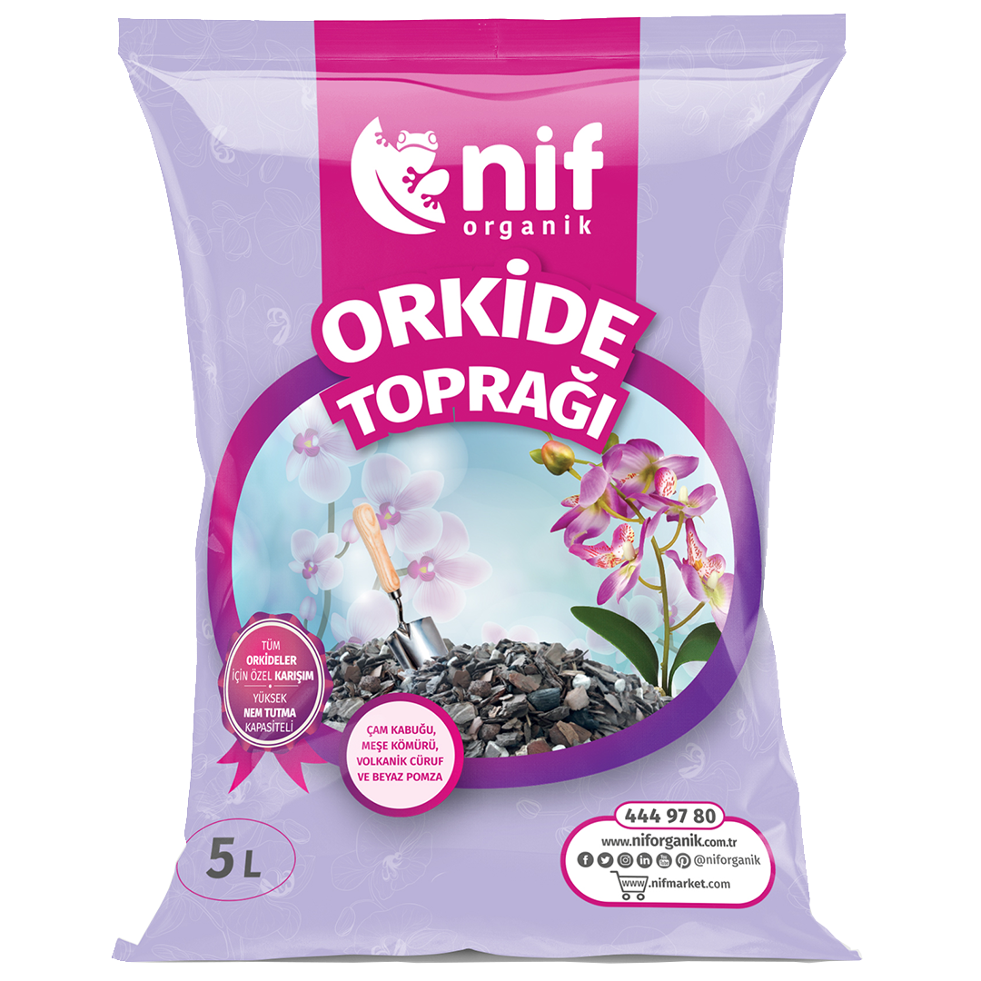 Organik Orkide Toprağı 5 Lt