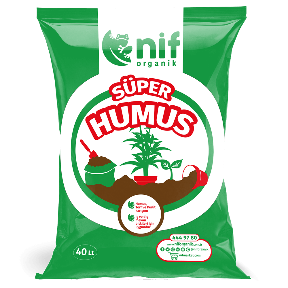 Süper Humus Bahçe Toprağı 40 LT