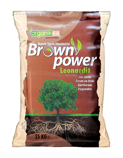 Brown Power Organik Leonardit Toprak Düzenleyici 25 Kg