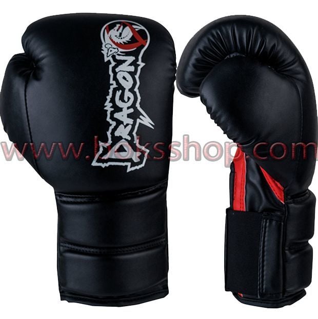 Thunder Boks Eldiveni - Siyah 10 oz