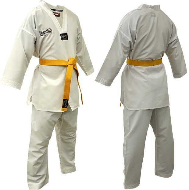 Dragon Taekwondo Elbisesi (Beyaz Yaka) 10011