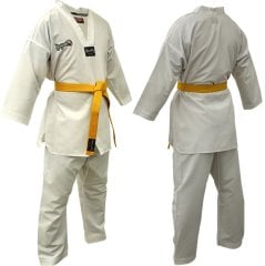 Dragon Taekwondo Elbisesi (Beyaz Yaka) 10011