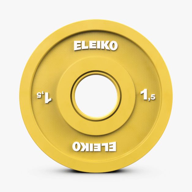 Eleiko 1,5 kg Müsaba Plakası