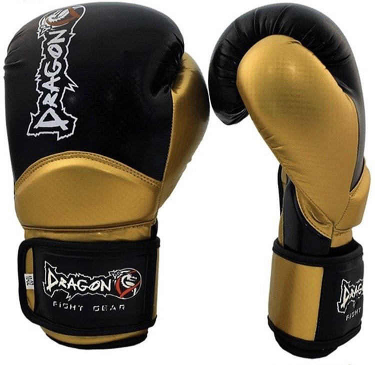 Carbon Siyah & Altın Boks Eldiveni