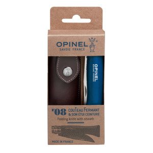 Opinel Inox Mavi Sap 8 No Çakı (001891)