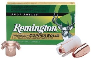 Remington Premier Coppersolid (Sabot)Tek Kurşun