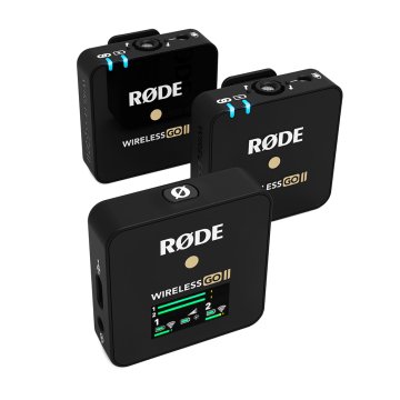 Rode Wireless GO II Kablosuz Mikrofon Siyah