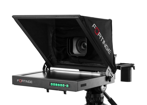 Fortinge PROS17 Stüdyo Prompter + Fortinge Taşıma Çantası + Miliboo MTT609A  Tripod + W200 Ağırlık