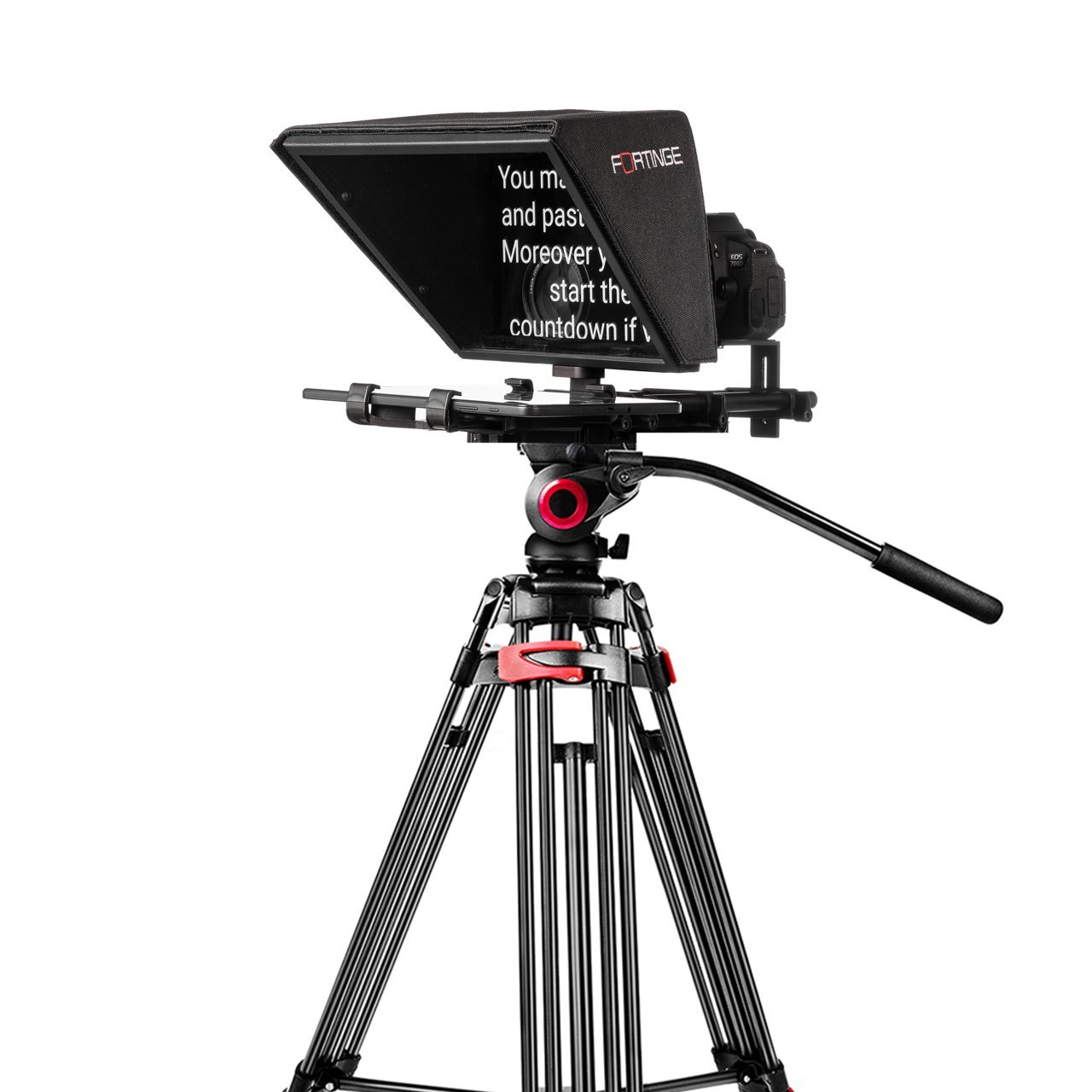 Fortinge Noa Tablet Prompter BT-1 Bluetooth Kumanda ve Miliboo-MTT605A Tripod