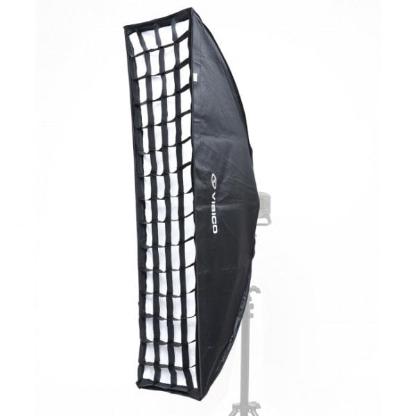 Visico SB-040 Softbox 20x90cm - Gridli - Bowens