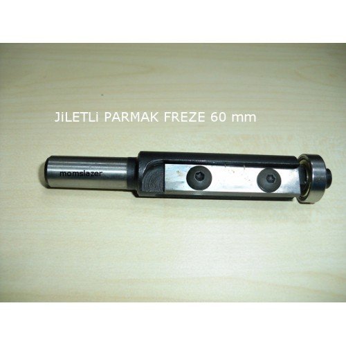 Jiletli Parmak Freze 60mm