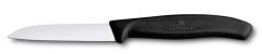 Victorinox 6.7403 SwissClassic 8cm Düz Soyma Bıçağı Siyah