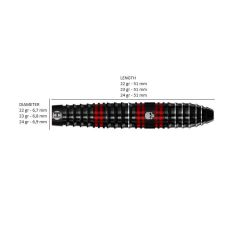 Harrows Ryan Searle %90 Tungsten Dart Oku