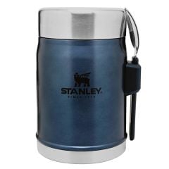Stanley Klasik Paslanmaz Çelik Yemek Termosu Kaşıklı 0,40 LT - Lacivert
