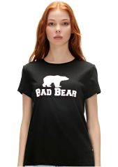 Bad Bear Logo Tee Kadın T-Shirt