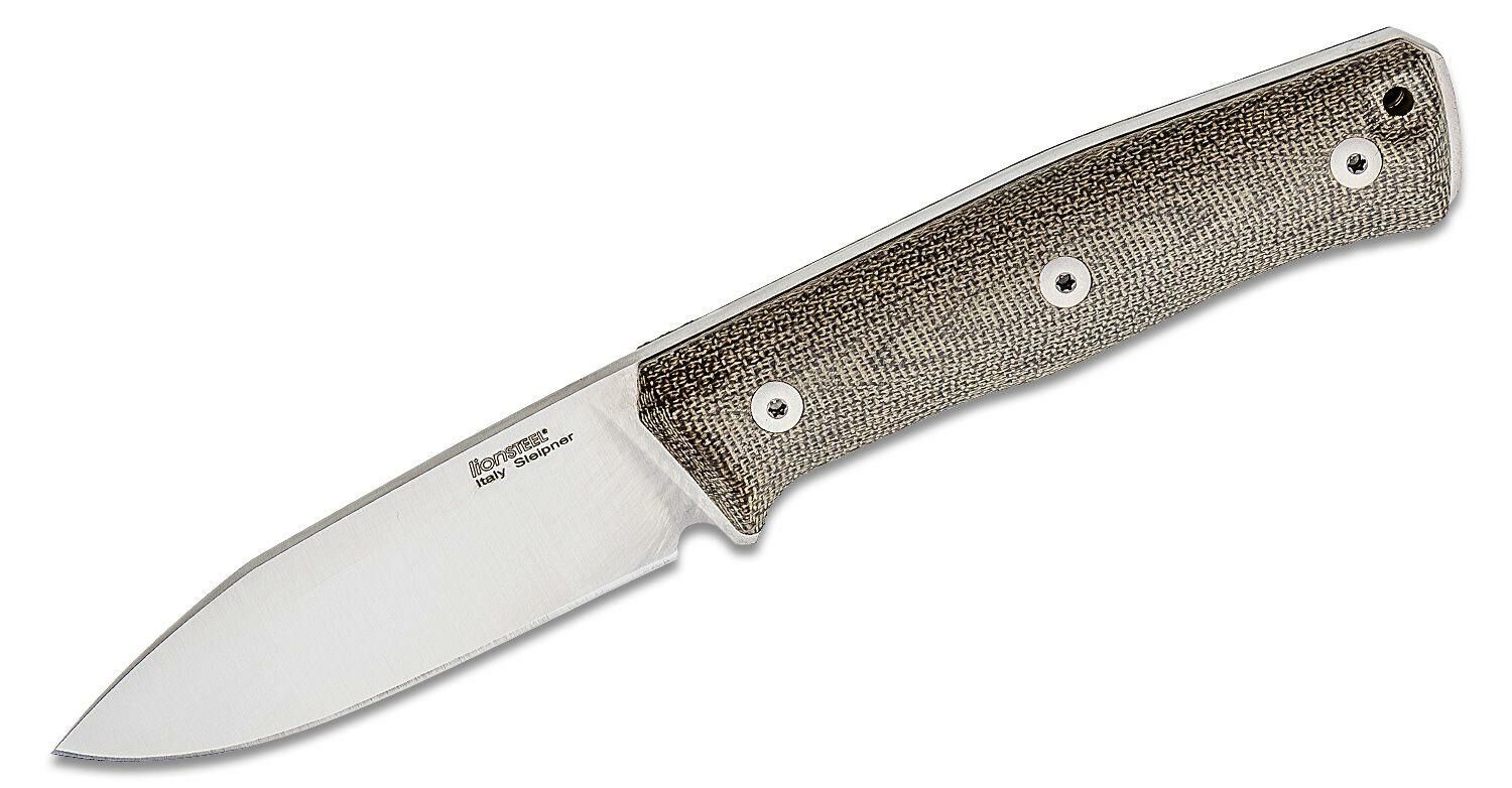 Lionsteel B35 Green Canvas Handle Bıçak