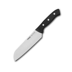 Pirge Profi Santoku Bıçağı 17 cm Siyah