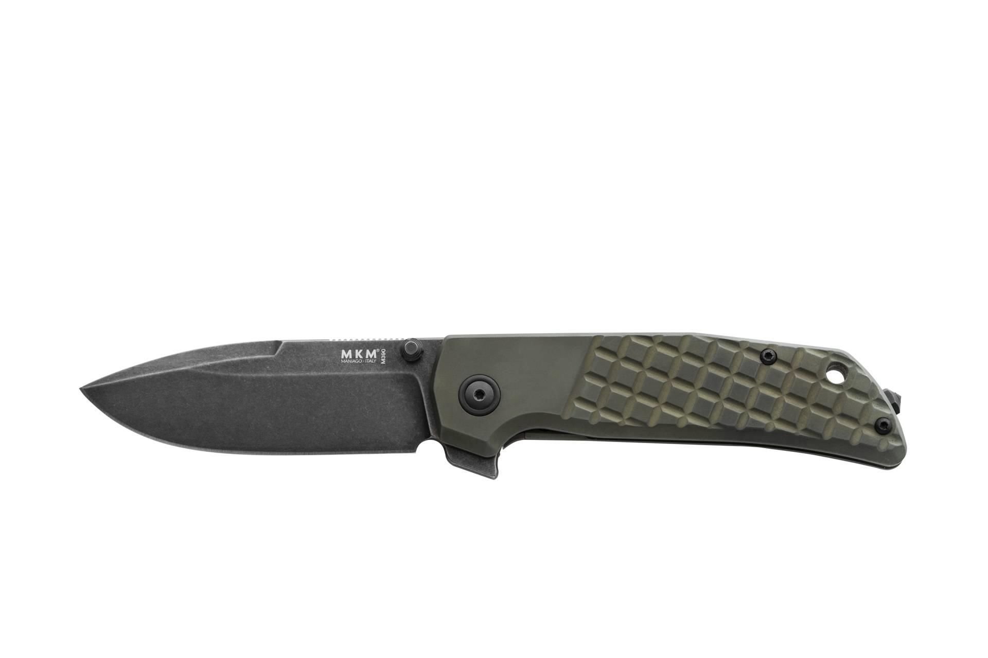 MKM Maximo Darkstonewashed Green Titanium Çakı