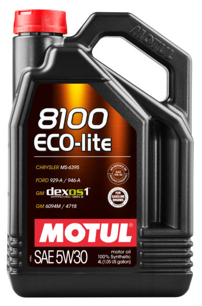 Motul Motor Yağı 8100 Eco-Lite 5W-30 Dexos1 4 Litre