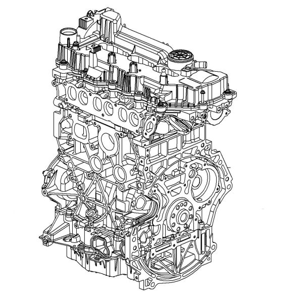 Opel İnsignia B 1.5 Dizel  F15Dvh Komple Sıfır Sandık Motor Orijinal Servis Ürünü
